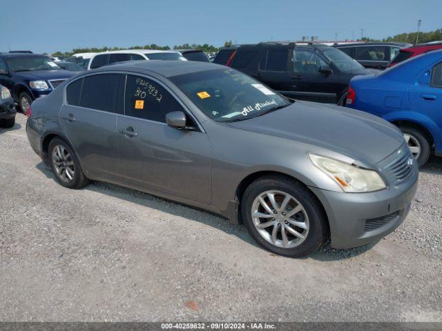  Salvage INFINITI G37x