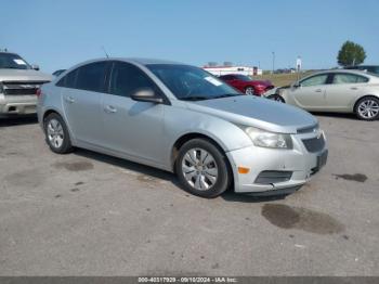  Salvage Chevrolet Cruze