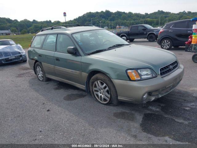  Salvage Subaru Outback