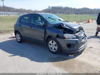  Salvage Chevrolet Trax