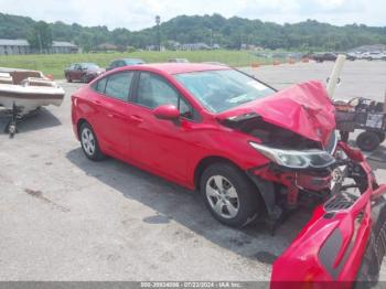  Salvage Chevrolet Cruze