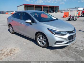  Salvage Chevrolet Cruze