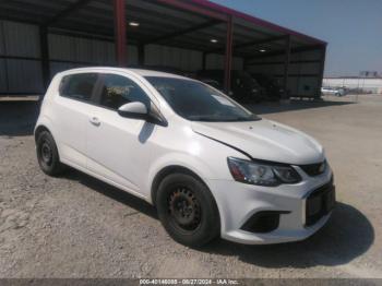  Salvage Chevrolet Sonic