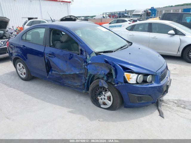  Salvage Chevrolet Sonic