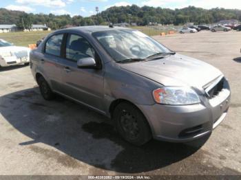  Salvage Chevrolet Aveo