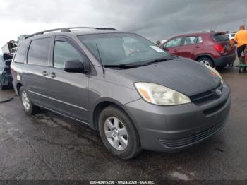  Salvage Toyota Sienna