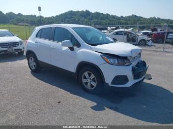  Salvage Chevrolet Trax