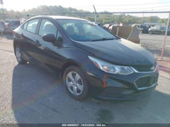  Salvage Chevrolet Cruze