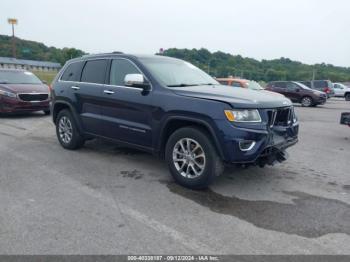  Salvage Jeep Grand Cherokee