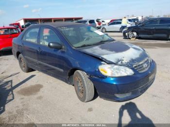  Salvage Toyota Corolla