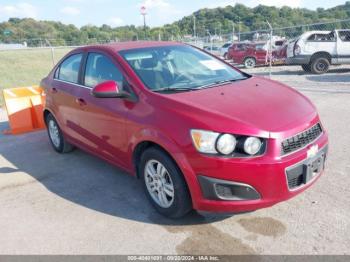  Salvage Chevrolet Sonic