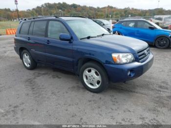  Salvage Toyota Highlander