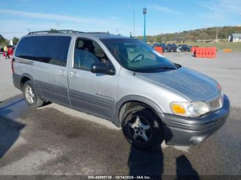  Salvage Pontiac Montana