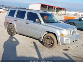  Salvage Jeep Patriot