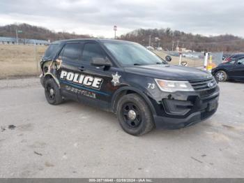  Salvage Ford Utility Police Intercepto