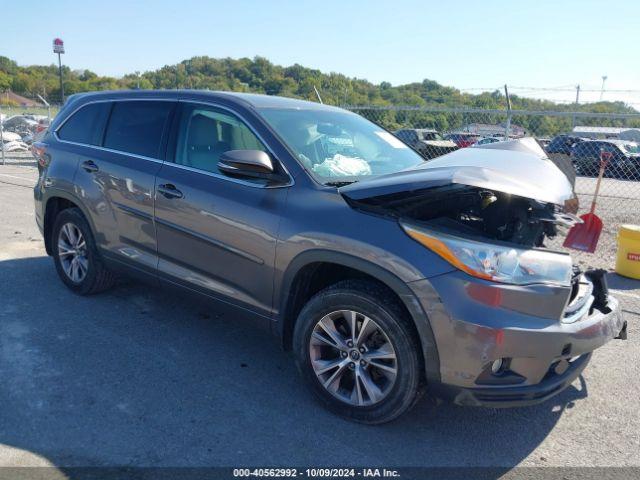  Salvage Toyota Highlander