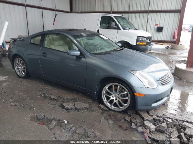  Salvage INFINITI G35