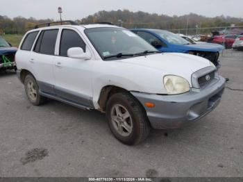  Salvage Hyundai SANTA FE