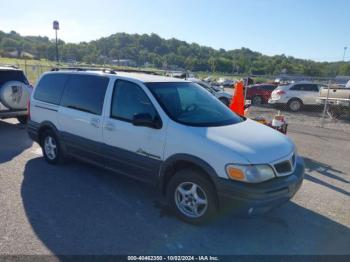  Salvage Pontiac Montana