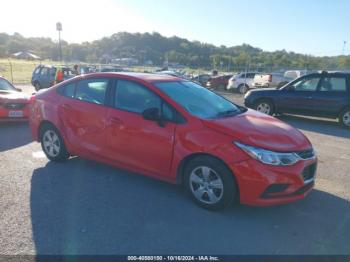  Salvage Chevrolet Cruze