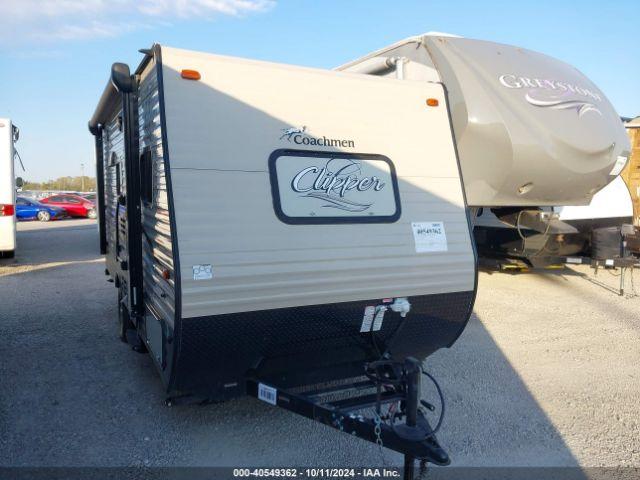  Salvage Coachmen Clipper Travel Trailer