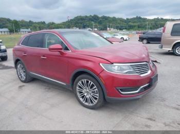  Salvage Lincoln MKX