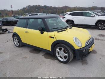  Salvage MINI Cooper