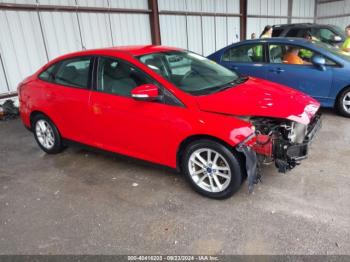  Salvage Ford Focus