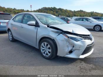  Salvage Toyota Corolla