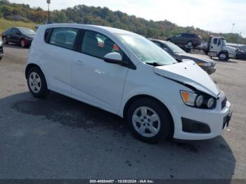  Salvage Chevrolet Sonic