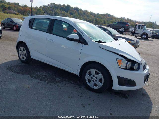  Salvage Chevrolet Sonic