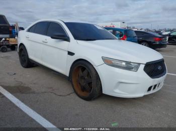  Salvage Ford Police Interceptor