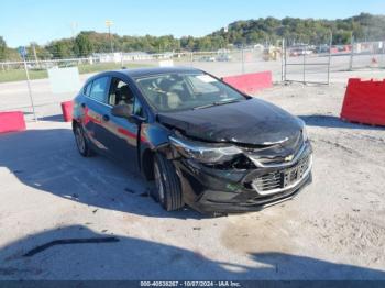  Salvage Chevrolet Cruze