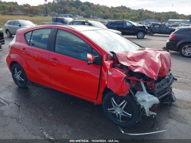  Salvage Toyota Prius c