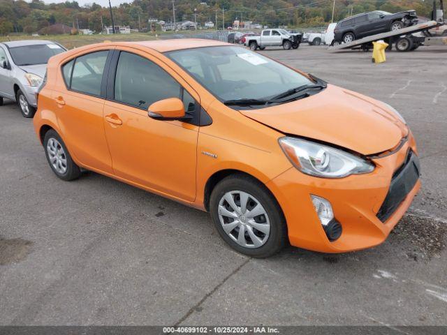  Salvage Toyota Prius c