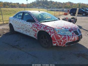  Salvage Pontiac G6