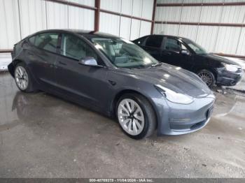  Salvage Tesla Model 3