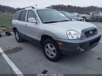  Salvage Hyundai SANTA FE