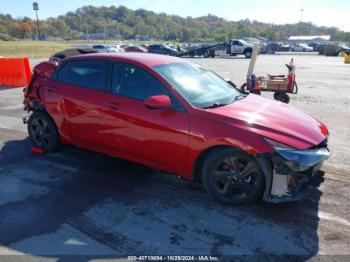  Salvage Hyundai ELANTRA