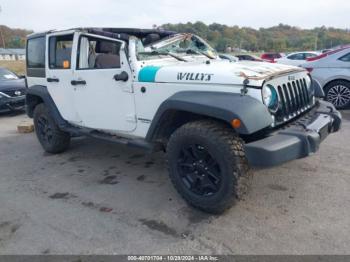  Salvage Jeep Wrangler