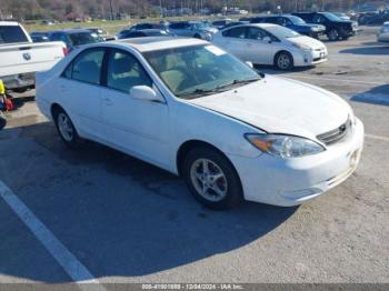  Salvage Toyota Camry