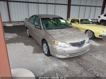  Salvage Toyota Camry