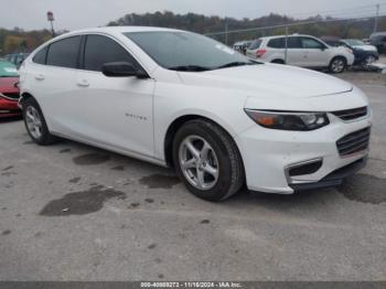  Salvage Chevrolet Malibu