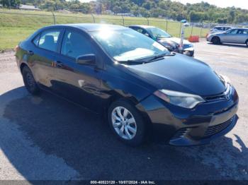  Salvage Toyota Corolla