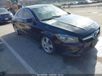  Salvage Mercedes-Benz Cla-class