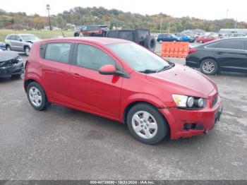  Salvage Chevrolet Sonic