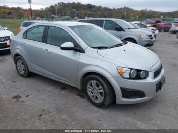  Salvage Chevrolet Sonic