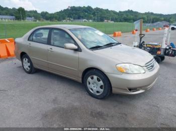  Salvage Toyota Corolla