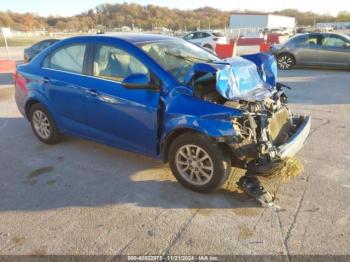  Salvage Chevrolet Sonic