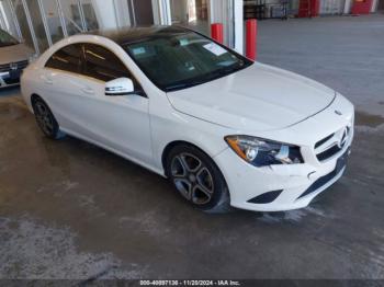  Salvage Mercedes-Benz Cla-class